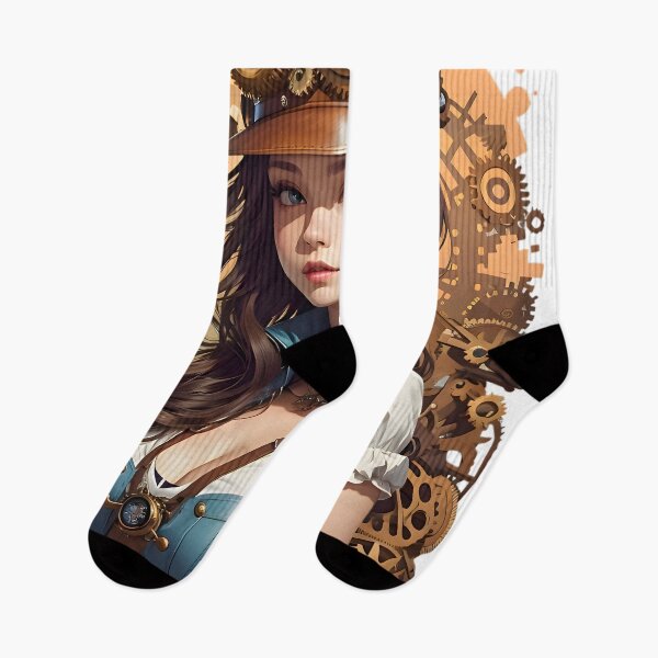 Item preview, Fantasy in Gears: Steampunk Girl Portrait designed and sold by Kovalakis.