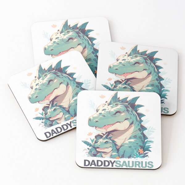 Item preview, Daddysaurus: The Alpha Dino Dad designed and sold by KaleidoKiosk.