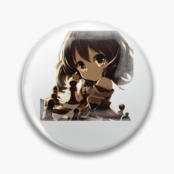 Item preview, Fille d'échecs anime designed and sold by Corindman.