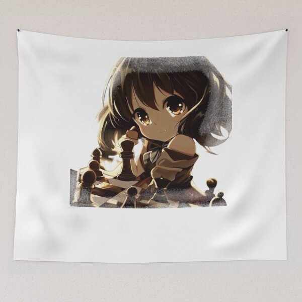 Item preview, Fille d'échecs anime designed and sold by Corindman.