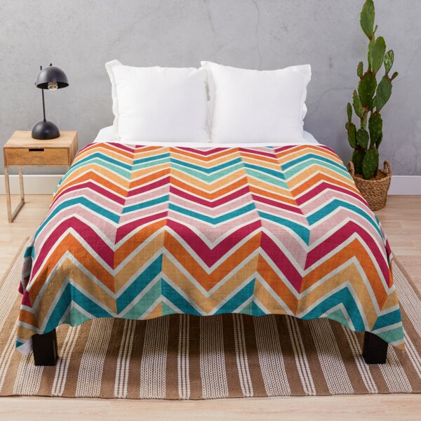 Item preview, Groovy chevron waves // 70s inspirational classic geometric retro zigzag color blocks vintage designed and sold by SelmaCardoso.