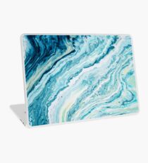 Color Spill Beach Topography 2 Laptop Skin