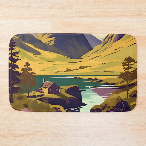 Item preview, Scottish Highlands Art designed and sold by Studio-Pixel.