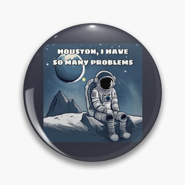 Item preview, Houston, I have so many problems (#04) [Create a set!] designed and sold by SolidEarthArt.
