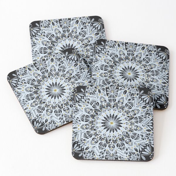 Item preview, White and Black Mandala designed and sold by XoryaDesign.