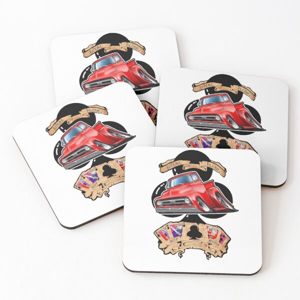 Item preview, Royal Flush Hot Rods 56 Ford F100 Pickup designed and sold by T-Bucket-Tees.