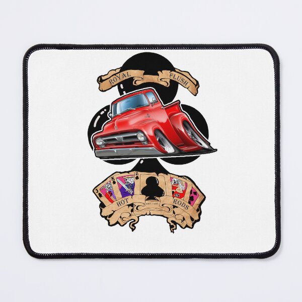 Item preview, Royal Flush Hot Rods 56 Ford F100 Pickup designed and sold by T-Bucket-Tees.