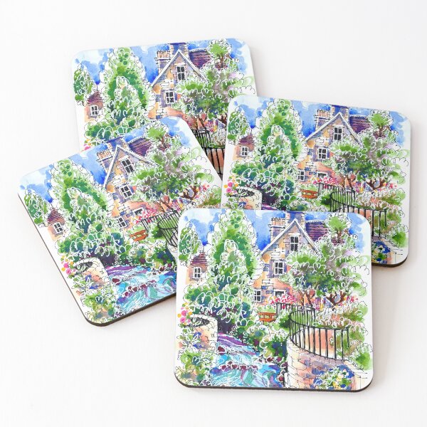 Item preview, Pitlochry Scotland. The weir from the mill. designed and sold by ErinHillStudio.