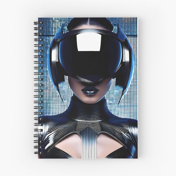 Item preview, Cyber woman visor designed and sold by Vibranta Studio.
