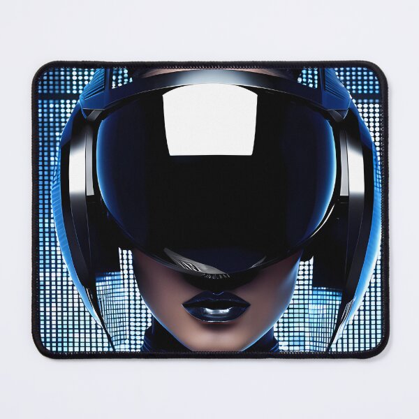 Item preview, Cyber woman visor designed and sold by Vibranta Studio.