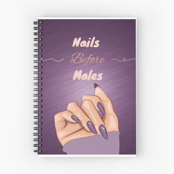 Item preview, Nails Before Males In Purple designed and sold by CheekyKitty.