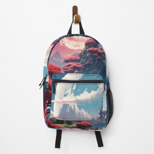 Item preview, Castle of Crimson Skies: Sunset Over the Mystic Mountain designed and sold by oanaunciuleanu.