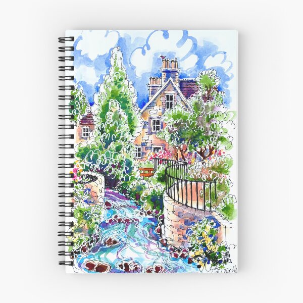 Item preview, Pitlochry Scotland. The weir from the mill. designed and sold by ErinHillStudio.
