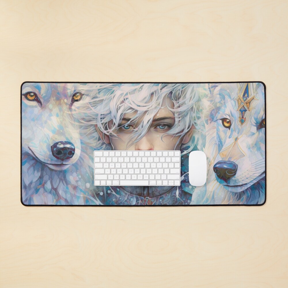 Item preview, Desk Mat designed and sold by phatpuppyart.