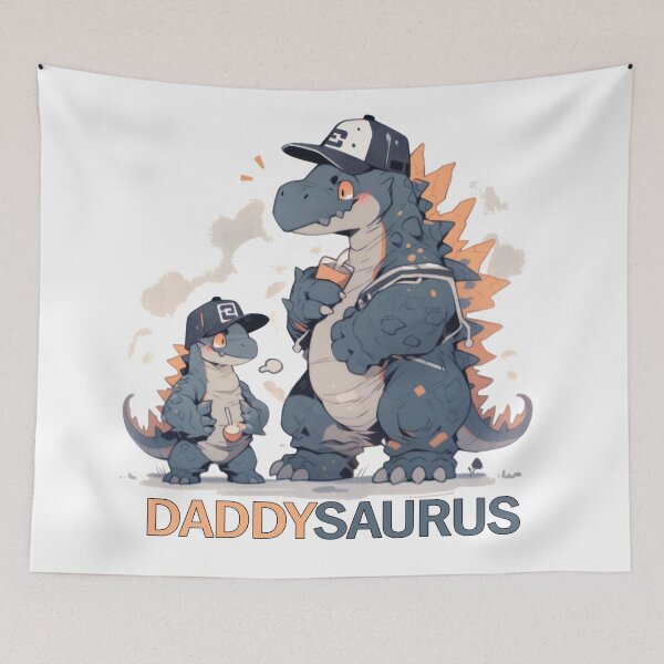Item preview, Daddysaurus: The Alpha Dino Dad designed and sold by KaleidoKiosk.
