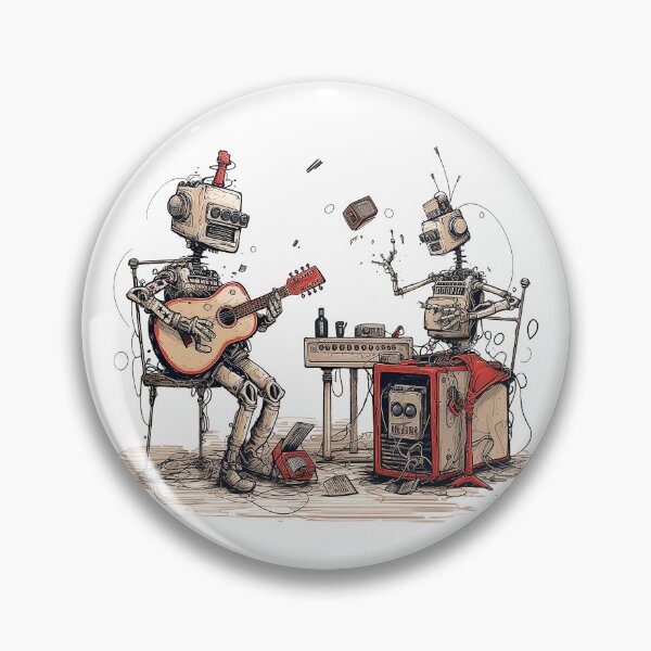 Item preview, Robot Jam Session designed and sold by robotshane.