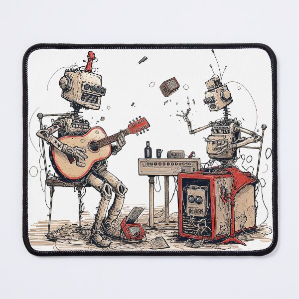Item preview, Robot Jam Session designed and sold by robotshane.