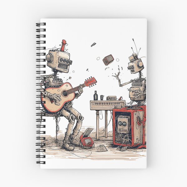 Item preview, Robot Jam Session designed and sold by robotshane.