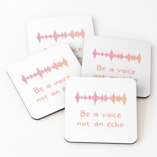 Item preview, Be a voice not an echo - Shirt designed and sold by PandaPlanner.