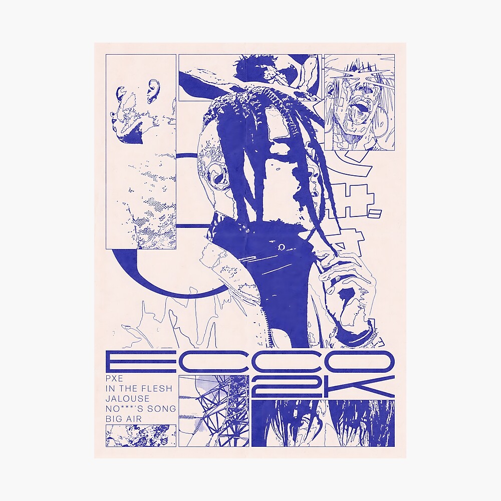 Ecco2k Poster Drain Gang Poster