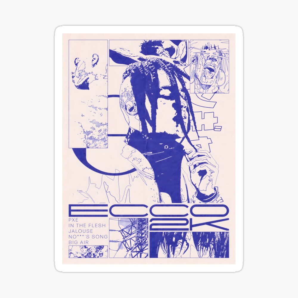 Ecco2k Poster Drain Gang Poster