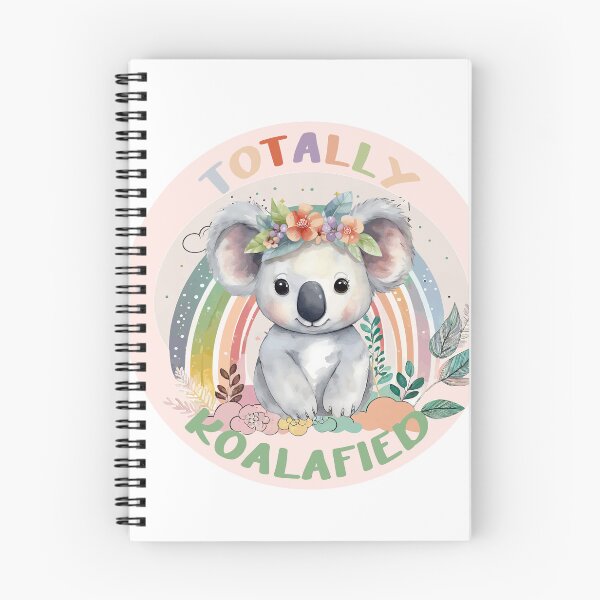 Item preview, Totally koalafied. Cute koala in a rainbow background designed and sold by Anastasiia Yurevych.