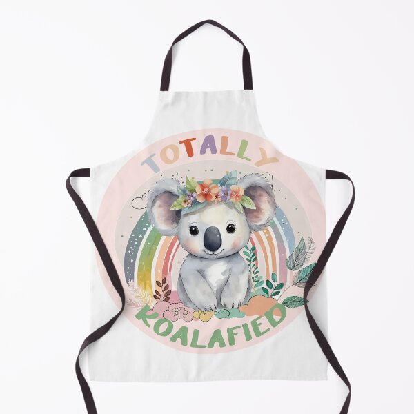 Item preview, Totally koalafied. Cute koala in a rainbow background designed and sold by Anastasiia Yurevych.