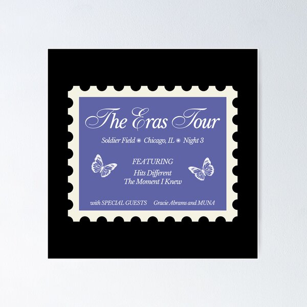 Item preview, Chicago Night 3 | THE ERAS TOUR designed and sold by luna-prints.