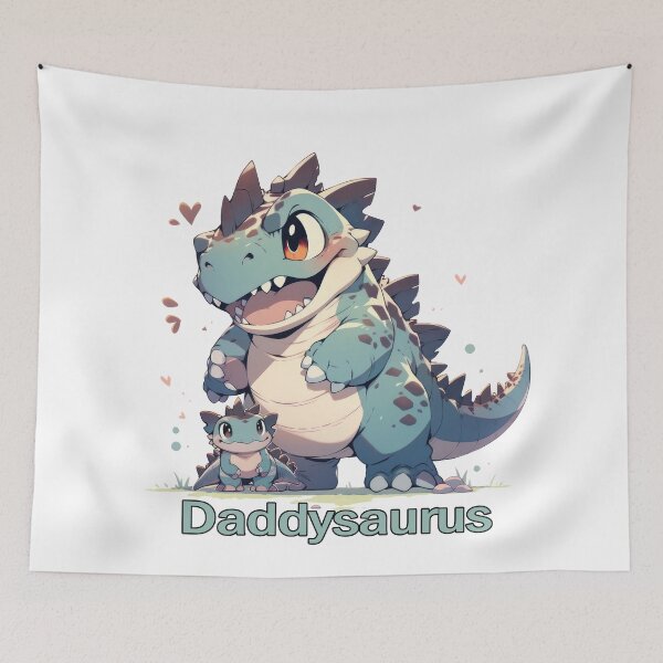 Item preview, Daddysaurus: The Alpha Dino Dad designed and sold by KaleidoKiosk.
