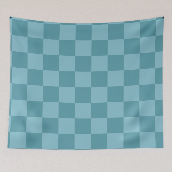Item preview, Teal Checkerboard Pattern designed and sold by hannahlllttt.