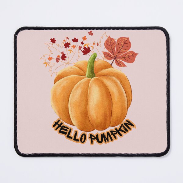 Item preview, Hello Pumpkin Autumn Print designed and sold by kirkytracy.