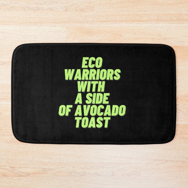 Item preview, Eco Warriors with a Side of Avocado Toast Stickers designed and sold by Molecularmerch.