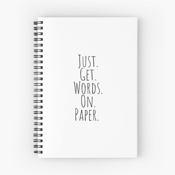 Item preview, Just. Get. Words. On. Paper. designed and sold by MossHollow.