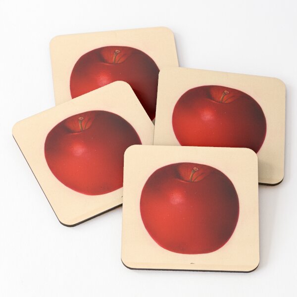 Item preview, Pomological Watercolor of Rome Beauty Apple (Malus domestica) designed and sold by Amanda1775.
