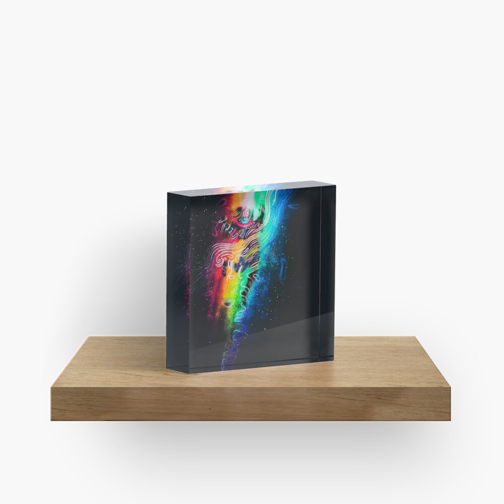 The Formation of Your Beautiful Soul Acrylic Block