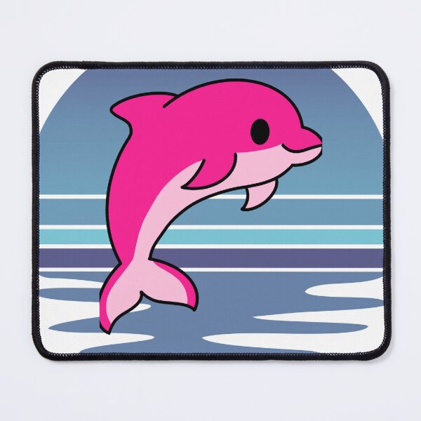Item preview, Graceful River Dolphin Art: Aquatic Elegance in Design designed and sold by TEEJAMBOREE.
