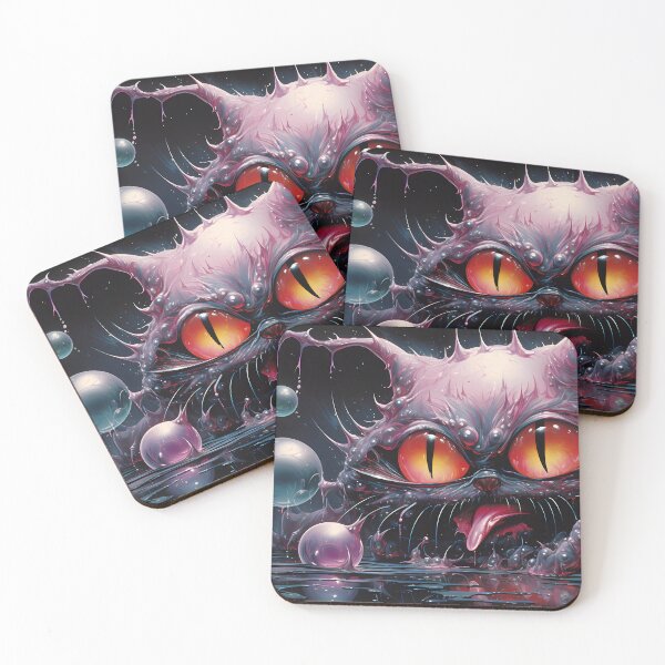 Item preview, "Cosmic Cat: Alien Monster Atoll Expedition" designed and sold by Art-Vortex-fr.