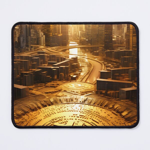 Item preview, Bitcoin Utopia City in Space designed and sold by TokyoCotton.
