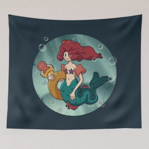 Item preview, Little mermaid  designed and sold by DicDoc.