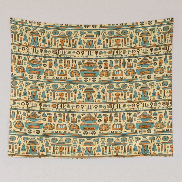 Item preview, Enchanting Ancient Egypt Seamless Pattern - Timeless Elegance for Commercial Use designed and sold by AlienSkinEyes.