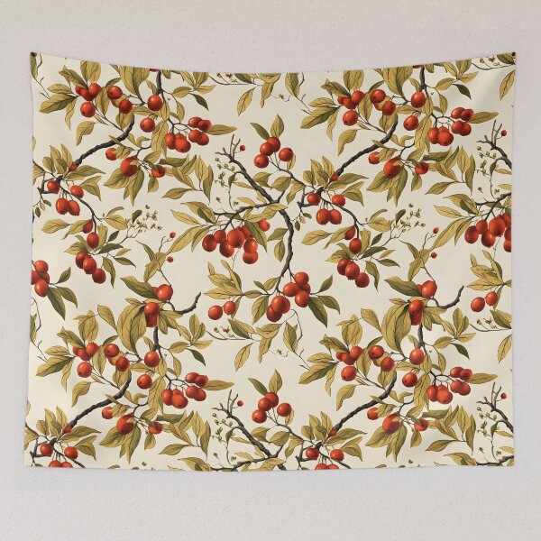 Item preview, Apple Picking in September—Fall Apple Harvest, illustration of an apple tree with ripe apples ready to be harvested. Fall Design, Fall Autumn Hello, Favorite Season Harvest. designed and sold by ignasirus.