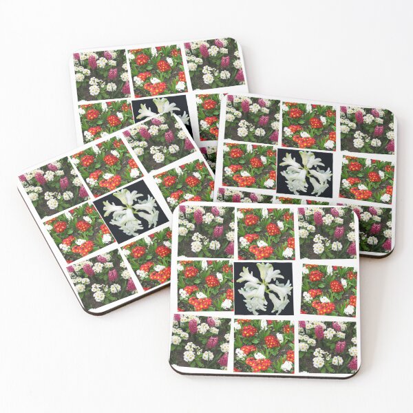 Item preview, Hyacinths and Primroses Spring Collage designed and sold by BlueMoonRose.