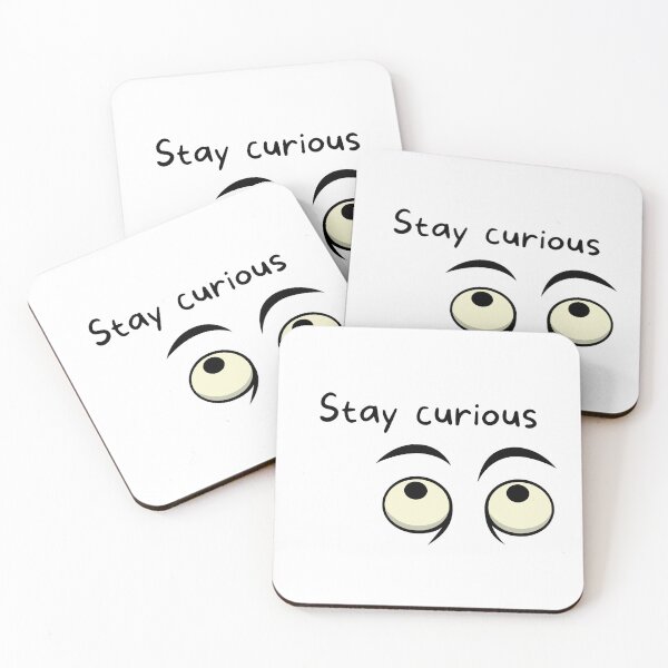 Item preview, Stay curious - Shirt designed and sold by PandaPlanner.