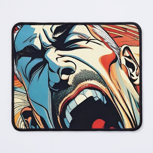 Item preview, SCREAMING MAN ART designed and sold by VOODOO-BABY.