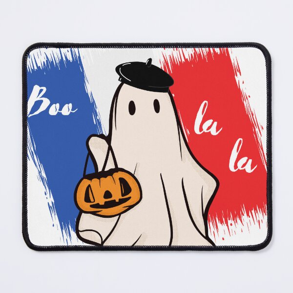 Item preview, French Ghost Boo La La designed and sold by CardsandCanvas.