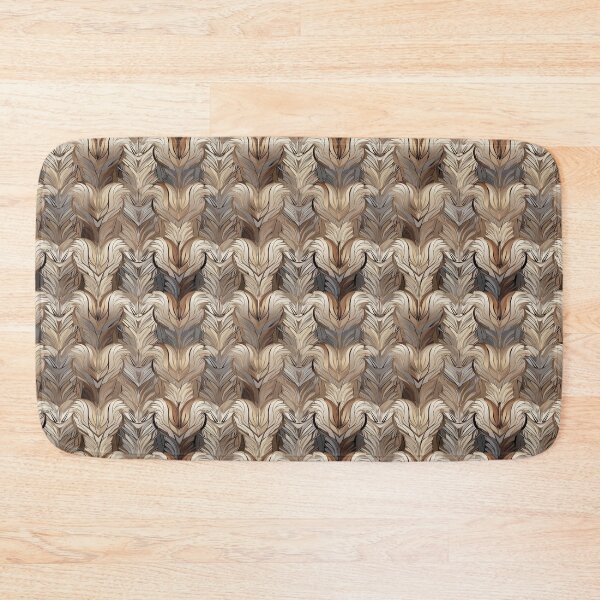 Item preview, Art deco tile in brown and black, elegant luxury _02 designed and sold by Caphira.
