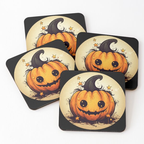 Item preview, Happy Halloween Pumpkin Kawaii Style designed and sold by Sunmoonlove.