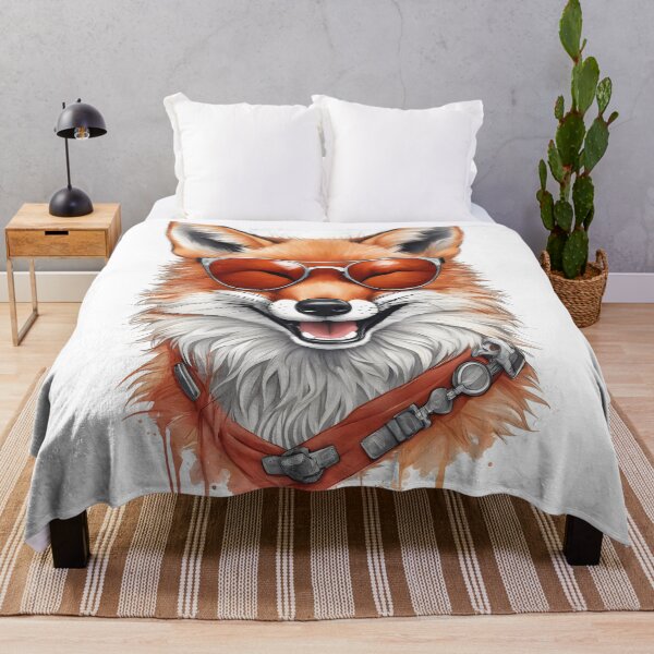 Item preview, Fox With Sunglasses - cool fox designed and sold by Filotecnia.