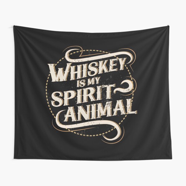 Item preview, Whiskey Is My Spirit Animal 	 		 designed and sold by qaodjtyvks80.