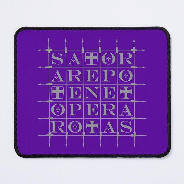 Item preview, SATOR Square [GREY] designed and sold by Peregrinus Creative.